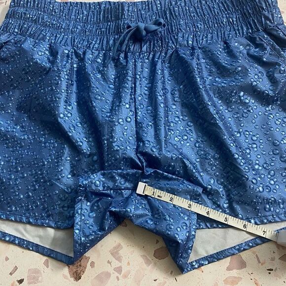 Zyia active Blued Steel Bubbles Hi-rise Bomber Shorts XXL new - Picture 11 of 16